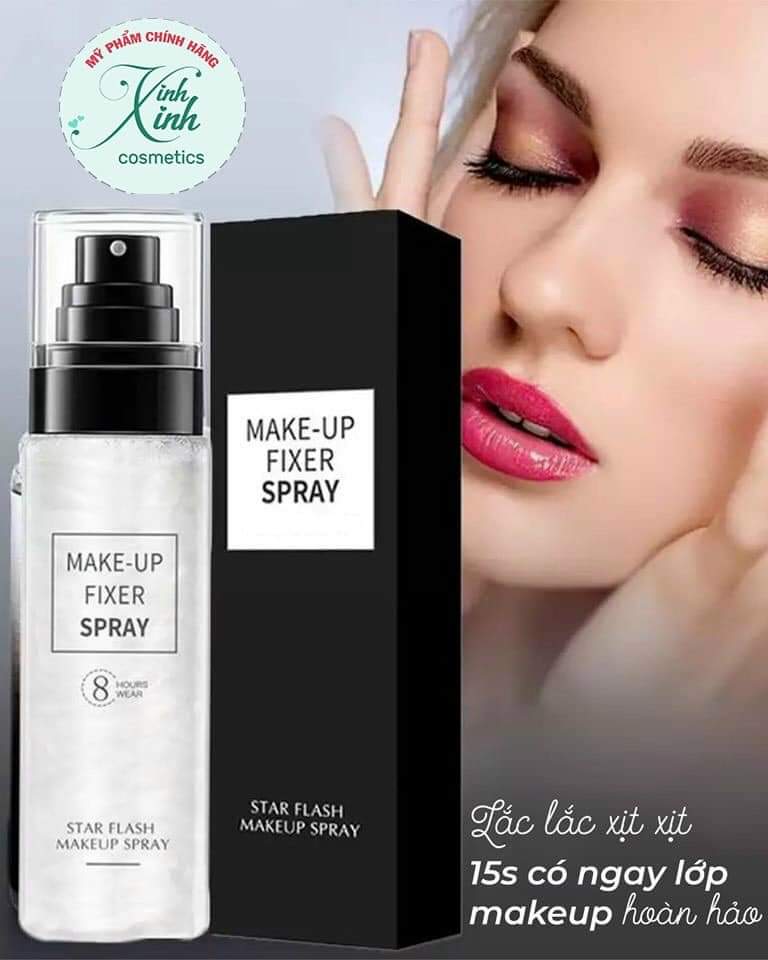 Xịt khoá lớp make up - xịt khoáng khoá lớp makeup - xịt khoá lớp trang điểm