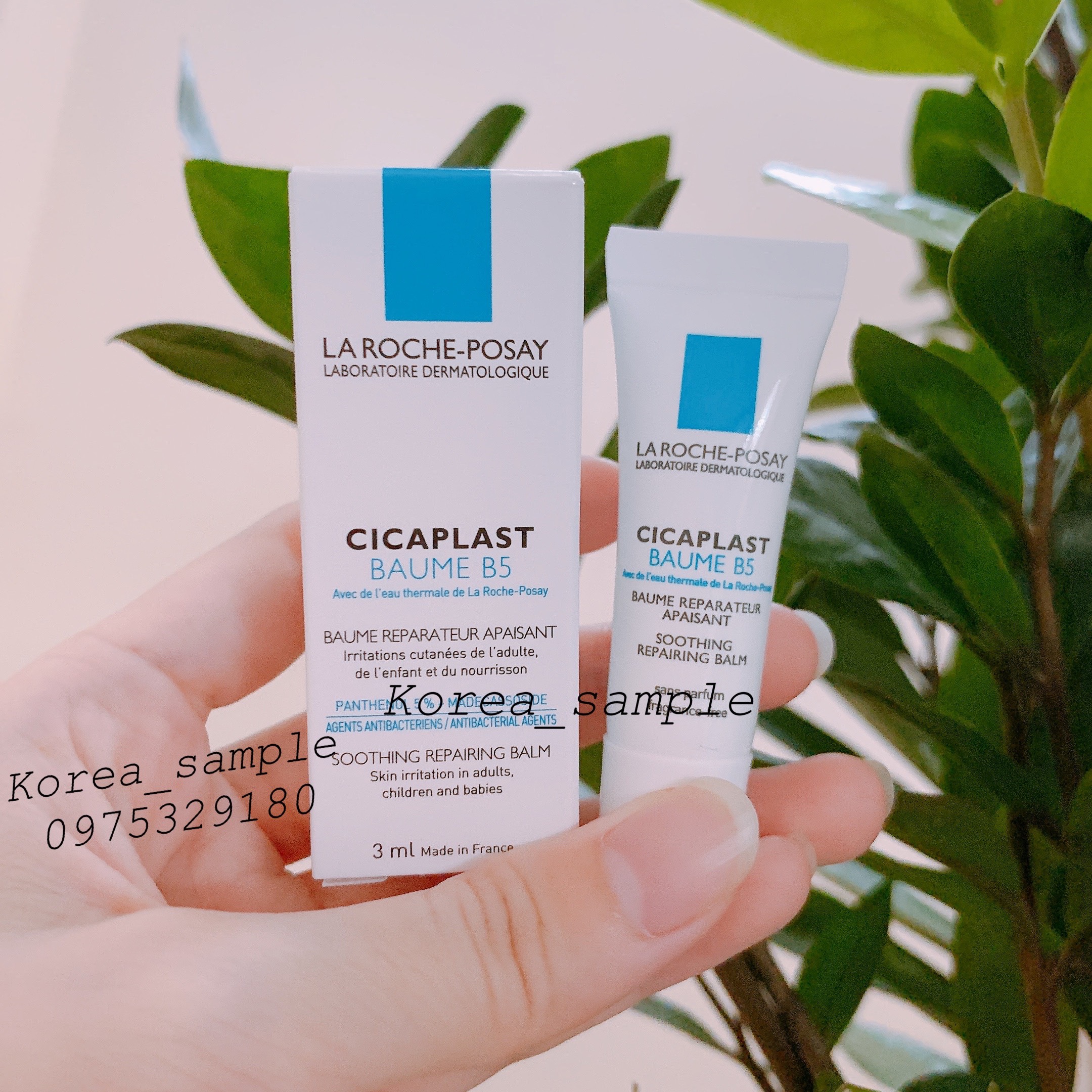 Mini 3ml kem dưỡng laroche posay cicaplast baume b5