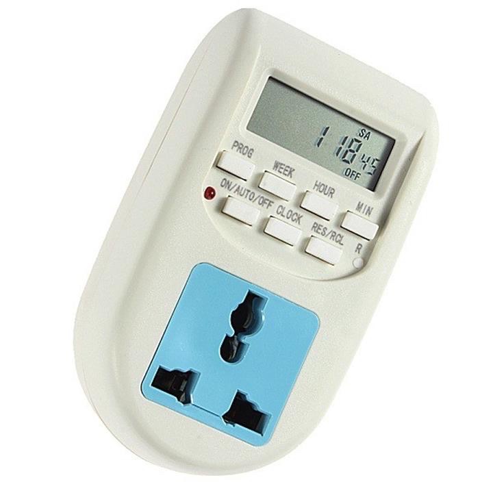 (Com bo 4 bộ) Ổ Cắm Hẹn Giờ Điện Tử bật tắt tự động 16 chương trình AL06, công tắc hẹn giờ, ổ cắm đa năng