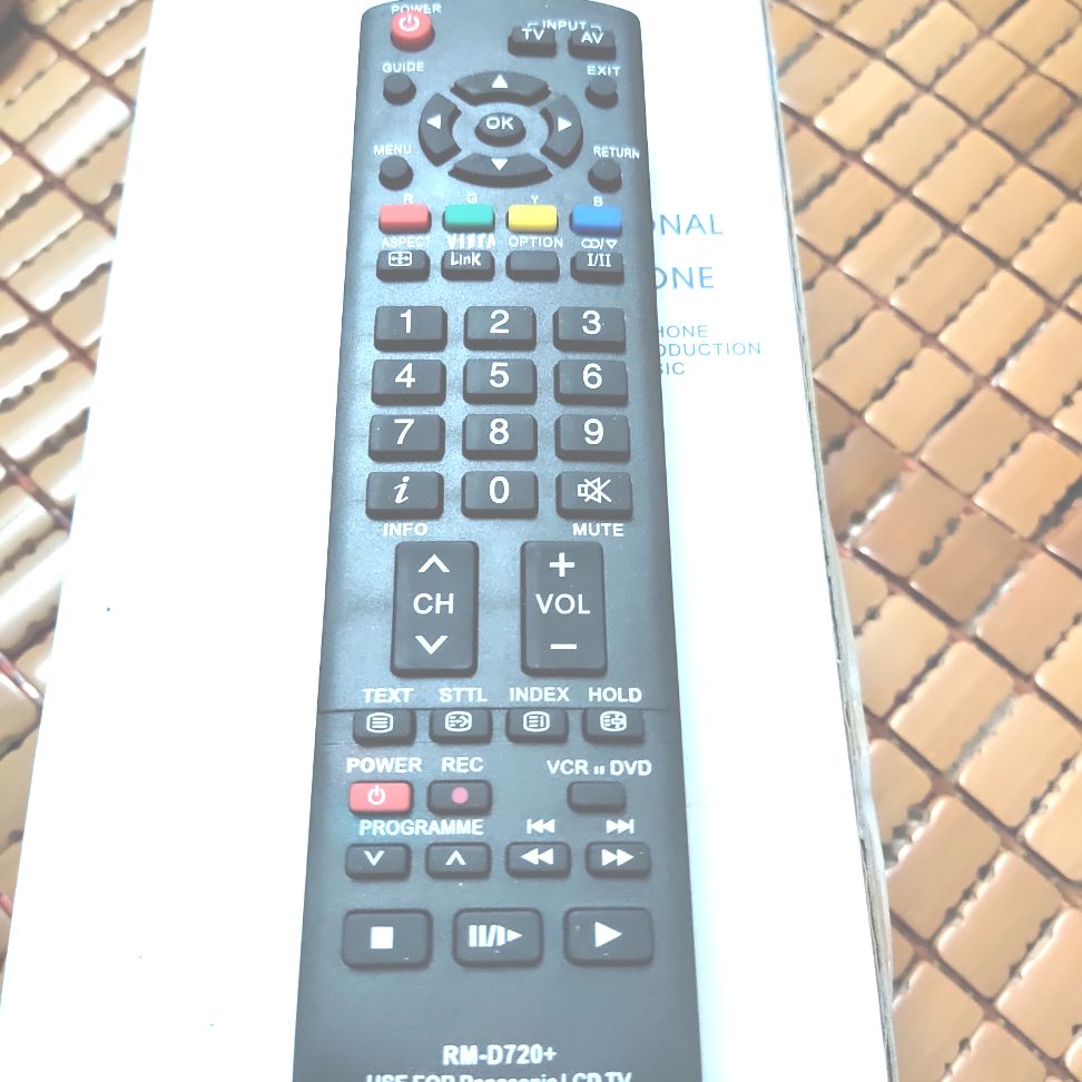 Remote điều khiển panasonic lcd tv - rm-d720+