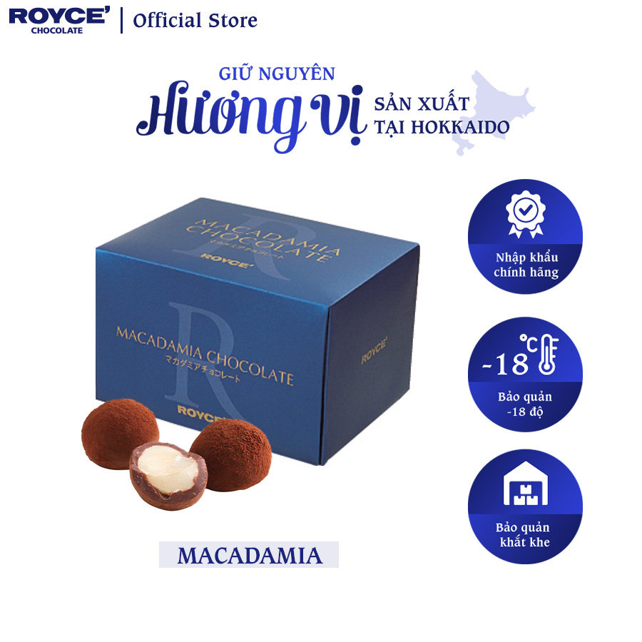 Chocolate nhân hạt Macadamia – Macadamia Chocolate