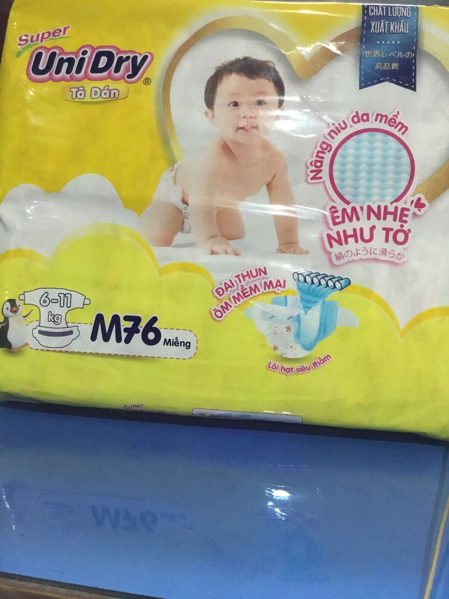 Sỉ chính hãng- tã dán unidry m76 - date luôn mới