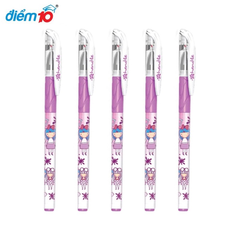 Bút gel handle thiên long điểm 10 tp-gel01