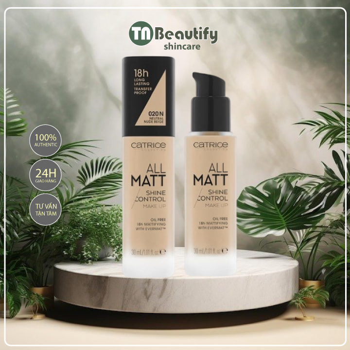 Kem nền catrice all matt plus