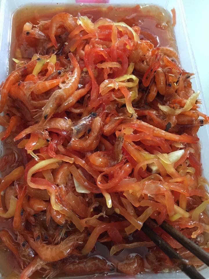 Mắm tép sông đu đủ nhà làm, đặc sản miền tây - hủ 500g