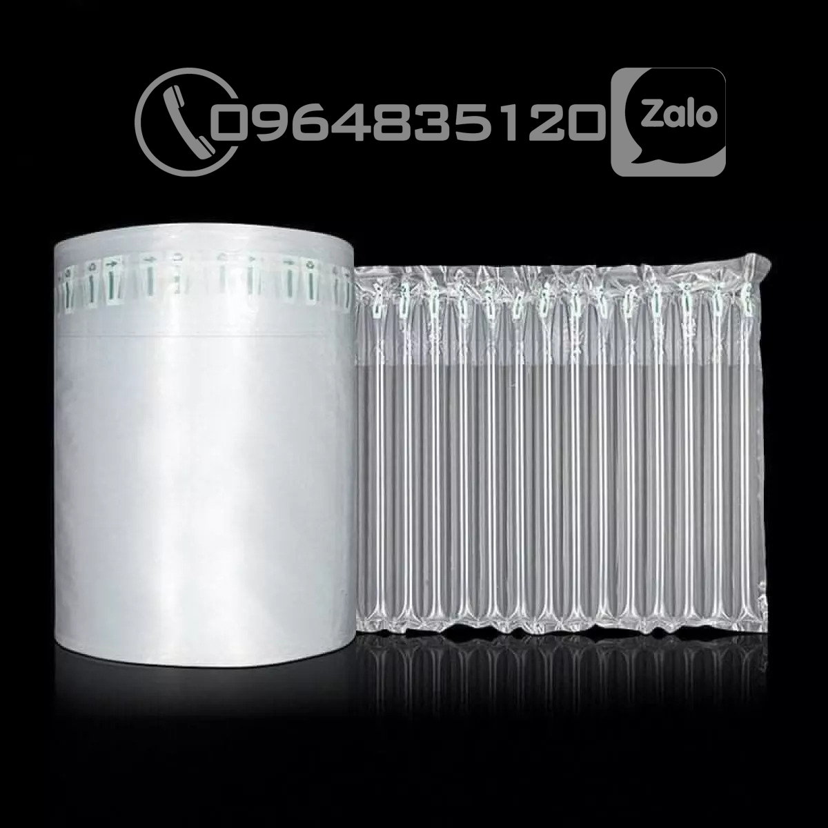 Cột khí chống sốc khổ 35cm dài 50m