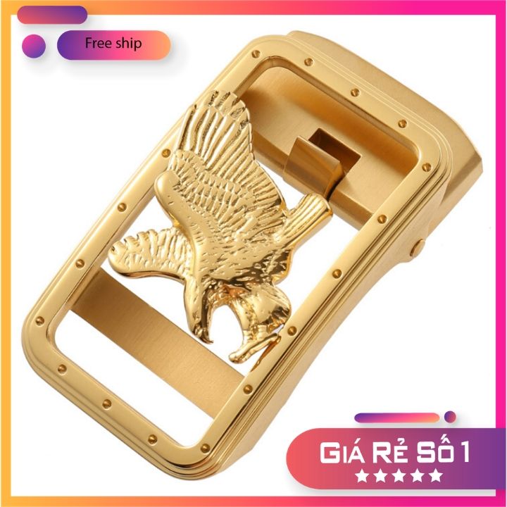 [ SAM Leather ] Mặt Khóa Thắt Lưng Cao Cấp - Đầu Khóa Dây Nịt SMDN030CWV – Mặt Khóa Inox 316 Nguyên Khối Bảo Hành 12 Tháng Chính Hãng