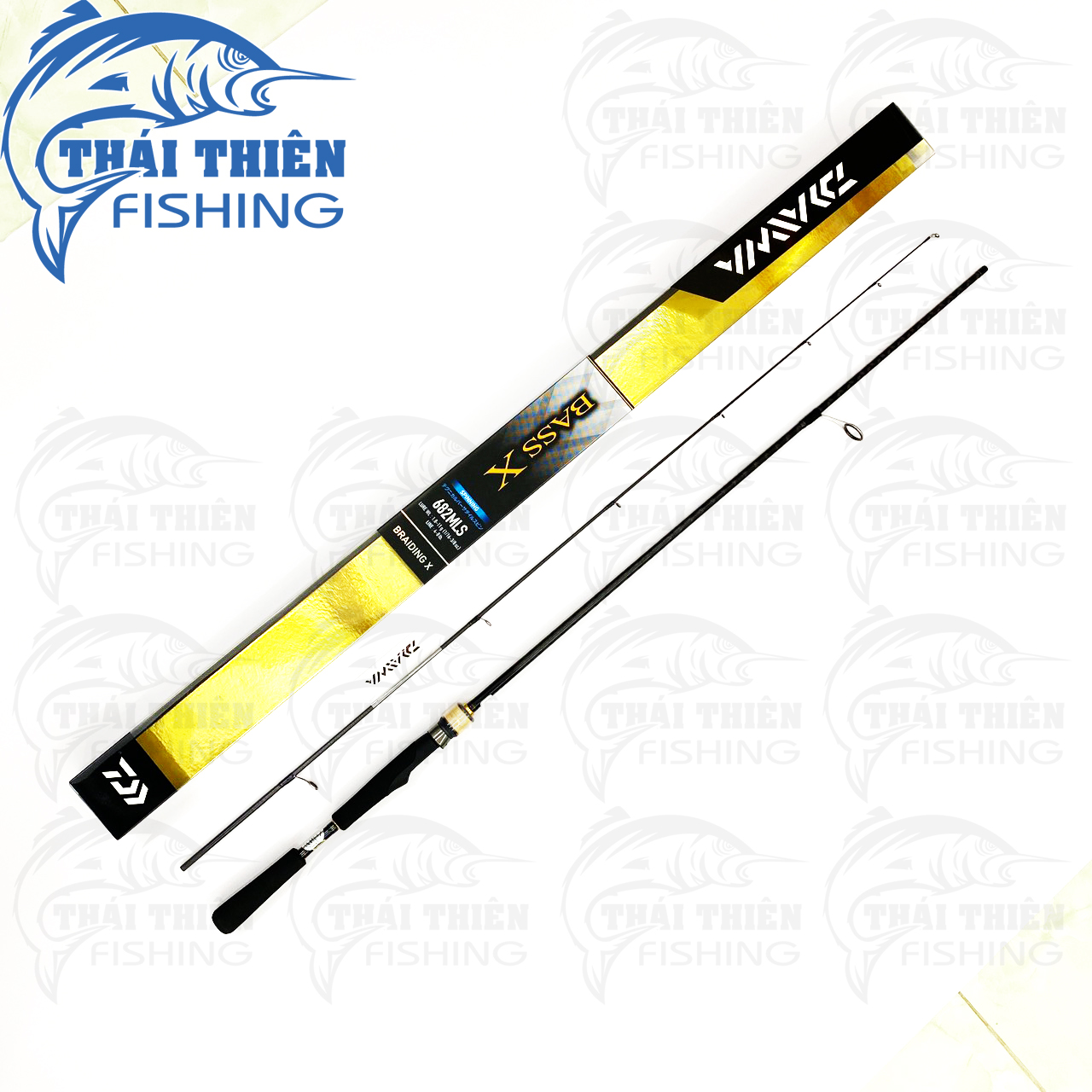Cần Câu Cá Daiwa Bass X 682mls Cần Lure Máy Đứng 2m04 Khoen Pat Fuji Sản Phẩm Chính Hãng Daiwa