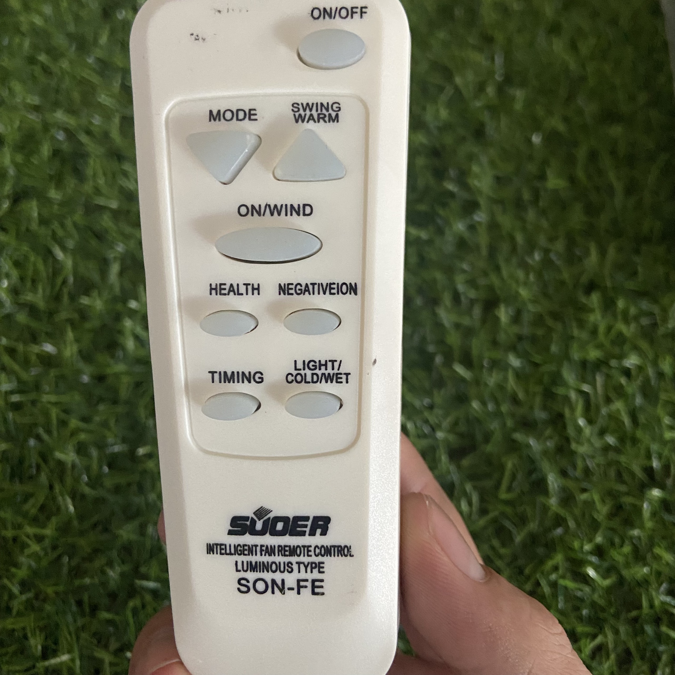 Remote điều khiển quạt thông mình SON-FE. Điều khiển đa năng cho nhiều loại quạt như Vinawind senko chinghai TCL Dolphin