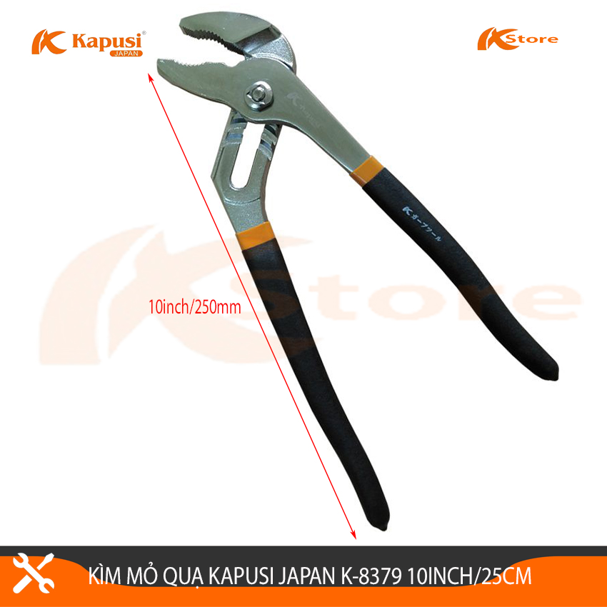 Kìm mỏ quạ cao cấp kapusi japan k-8379 10inch/250mm