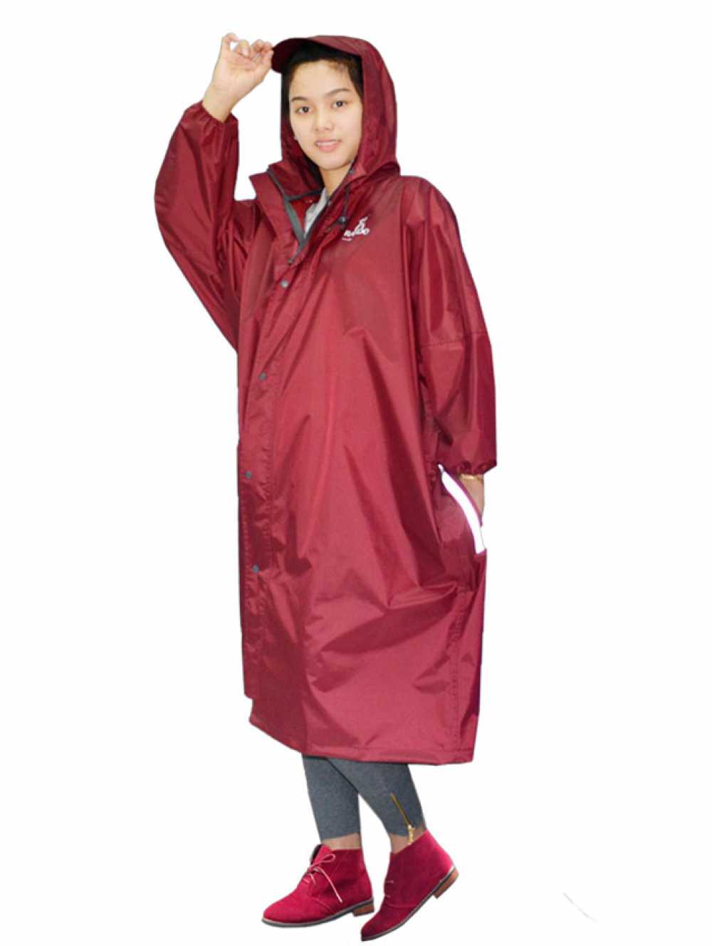 Áo mưa bisur dây kéo - thương hiệu rando, chính hãng, cao cấp - apns-33