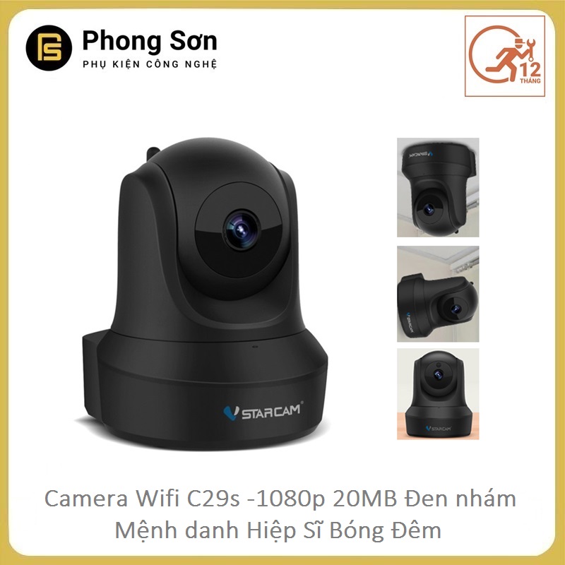 Camera wifi ip c29s fhd 1080p vstarcam