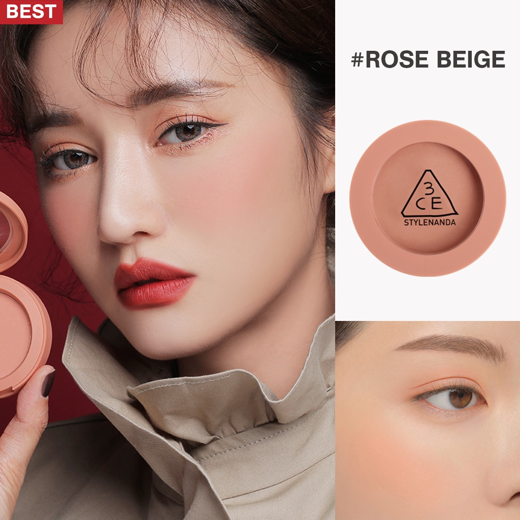Phấn má hồng 3ce mood recipe face blush