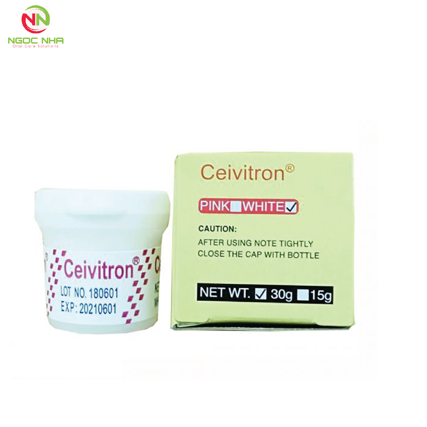 Vật liệu trám tạm Ceivitron 30g