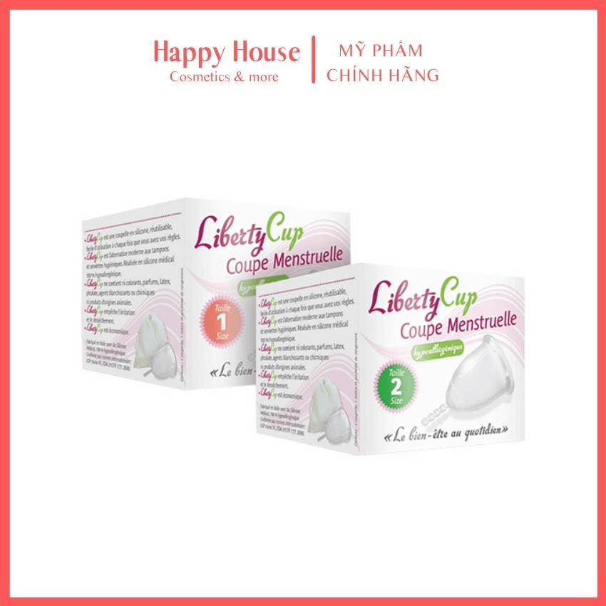 Cốc nguyệt san pharma cup hàng Pháp- Happy House