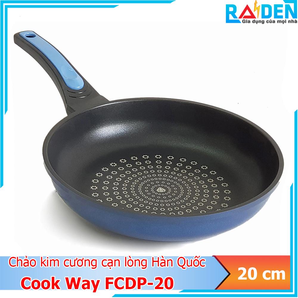 Chảo chống dính kim cương CookWay Hàn Quốc FCDP-20 size 20cm
