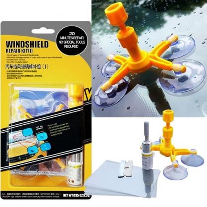 Bộ dụng cụ hàn kính, sửa chữa khắc phục kính lái ô tô bị nứt vỡ