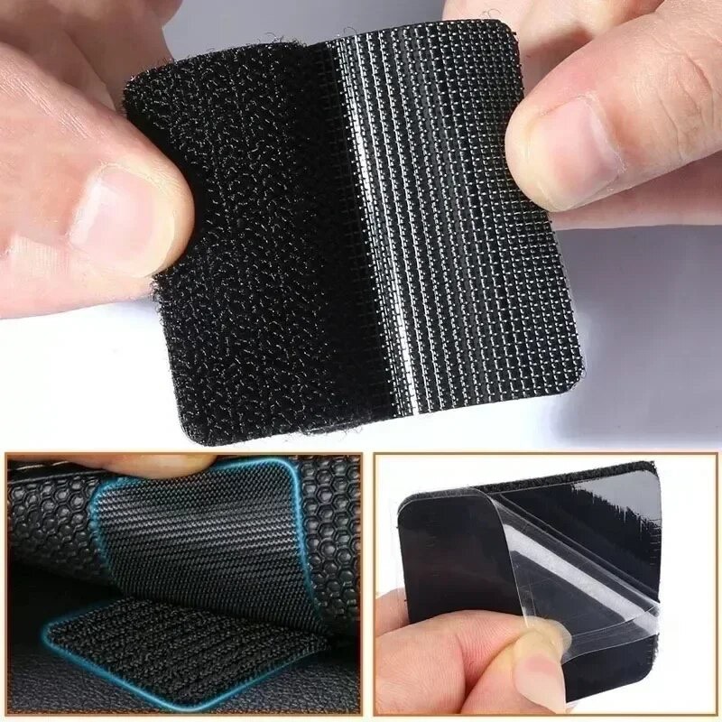 Miếng băng gai nhám dính dán cố định thảm lót sàn thảm taplo ô tô - miếng dán cố định đồ vật miếng dán cố định gia đình - phụ kiện 4 bánh 868
