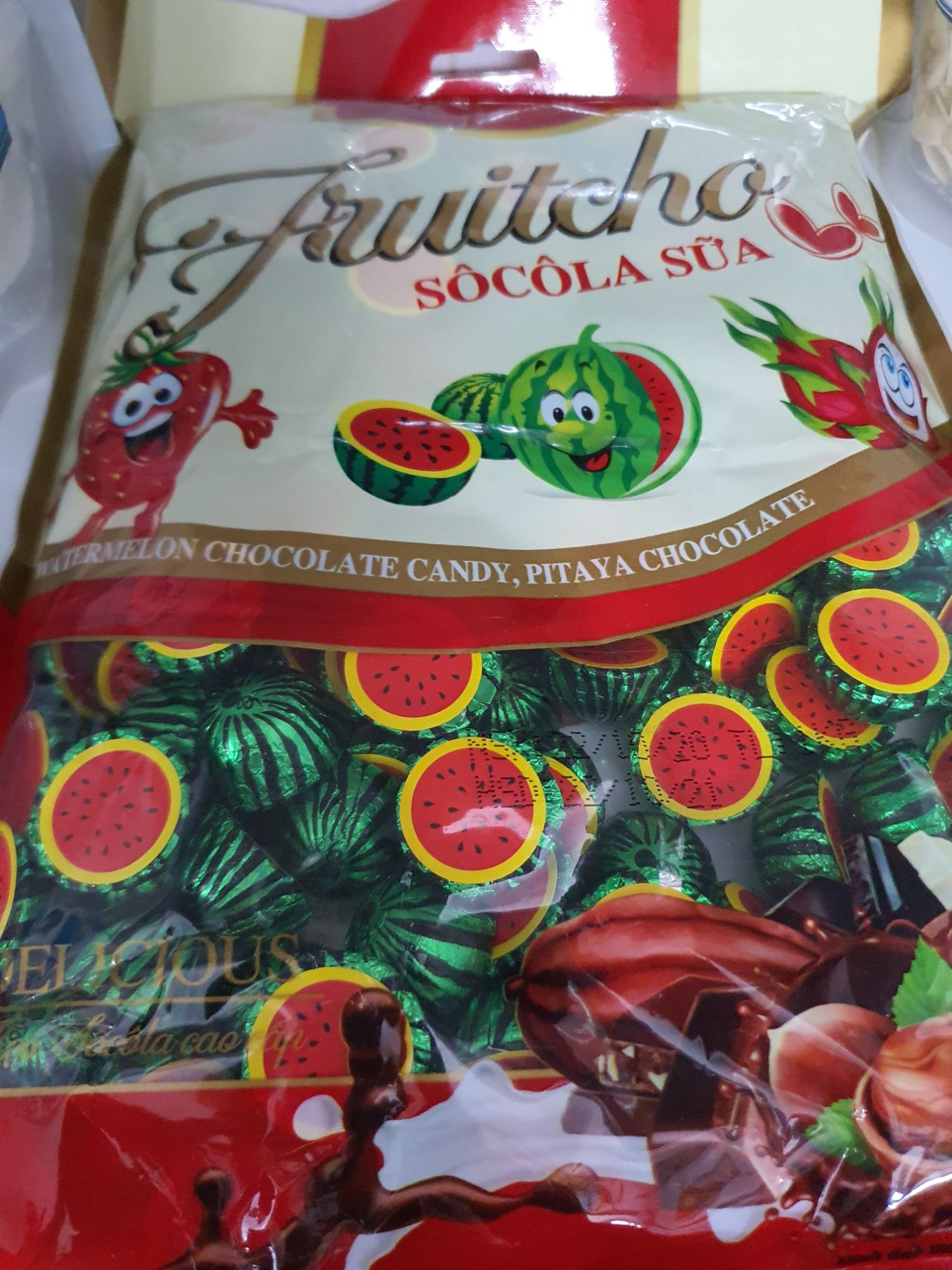 socola dưa hấu loại 1 - -date mới