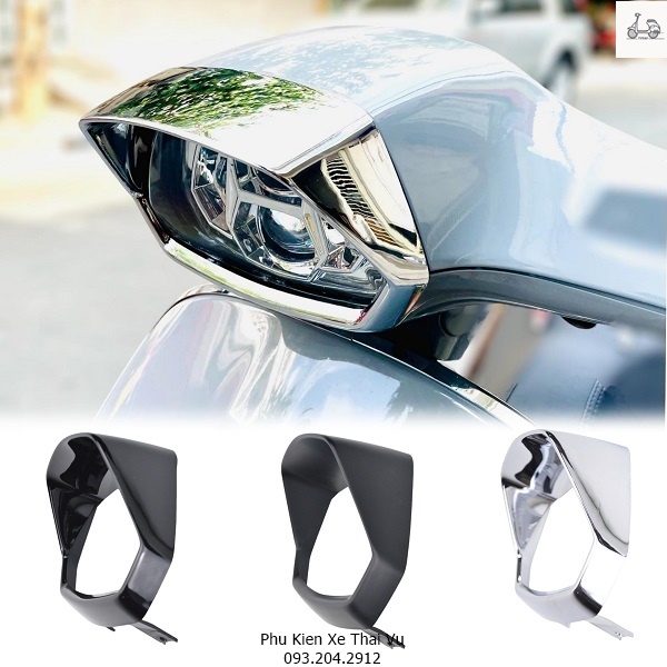Viền Đèn Pha Dài Cho Vespa Sprint