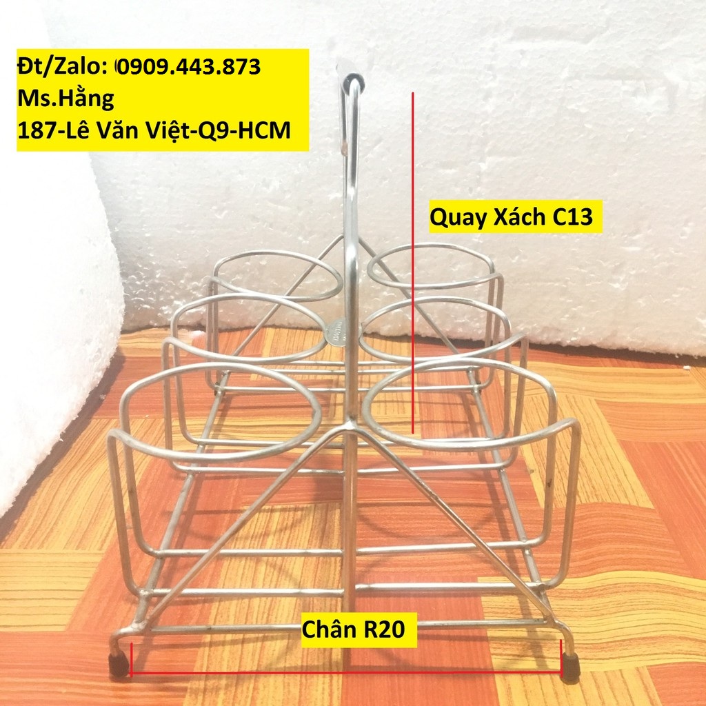 Xách ly vuông dày inox-xlvd01i-