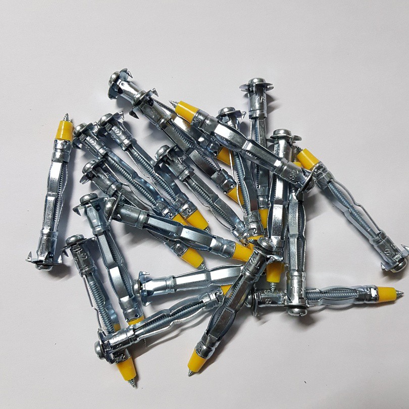 (mua nhiều giá tốt) vít nở xòe thạch cao. Tắc Kê Sắt Thạch Cao, Vít Nở Sắt, Bulong Nở Sắt