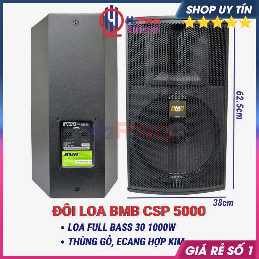Đôi Loa BMB Bass 30 CSP 5000 1000W Âm Thanh Sống Động
