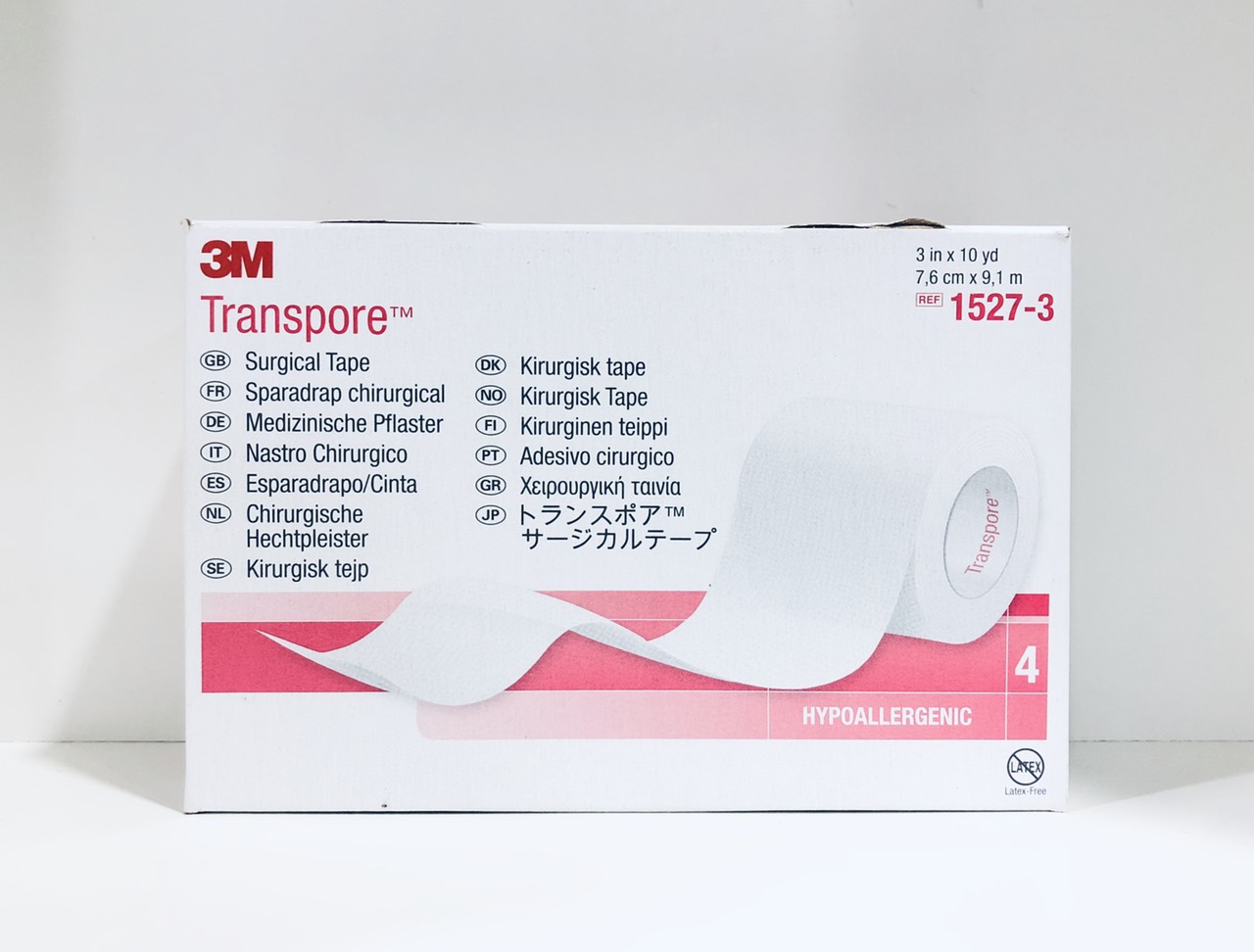 Nguyên hộp 4 cuộn keo 3m 7.6cm x 9.1m dán ngực tomboy