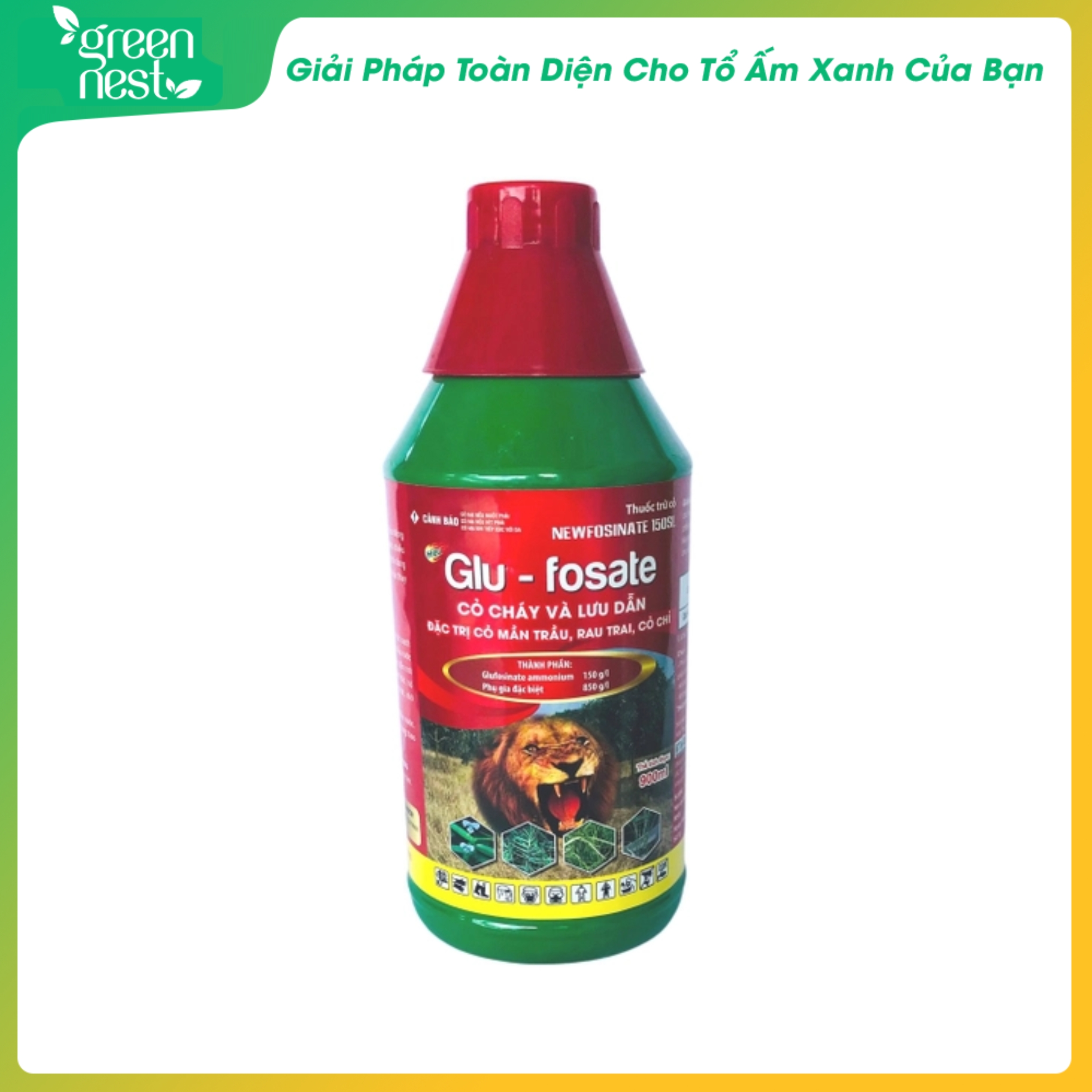 Thuốc trừ cỏ glu - fosate có cháy và lưu dẫn