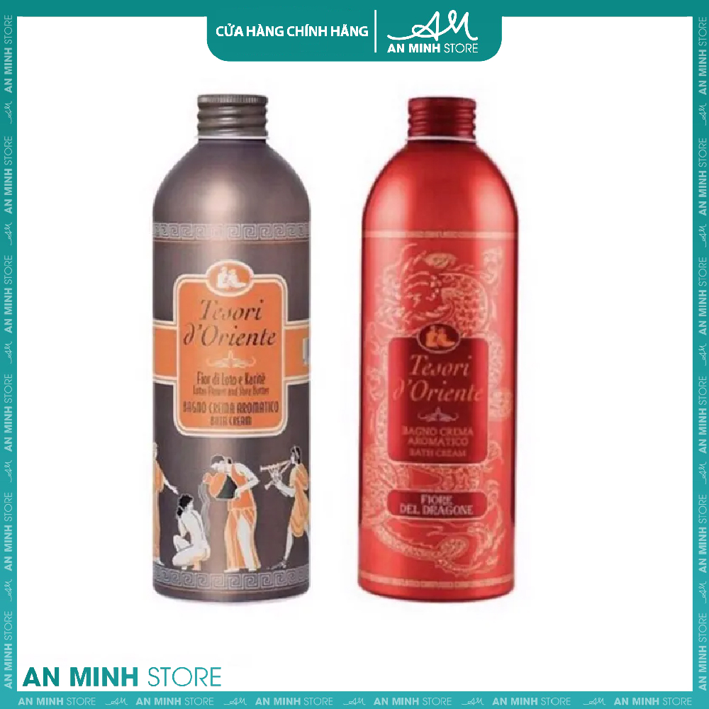 Sữa tắm nước hoa Ý Tesori D'oriente, Sữa tắm xích Tesori lưu hương lâu - 500ml