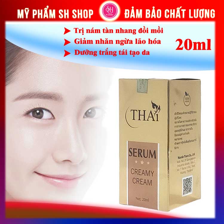 Serum chống lão xóa nám tàn nhang, dưỡng ẩm làm trắng da Thái Lan retinol