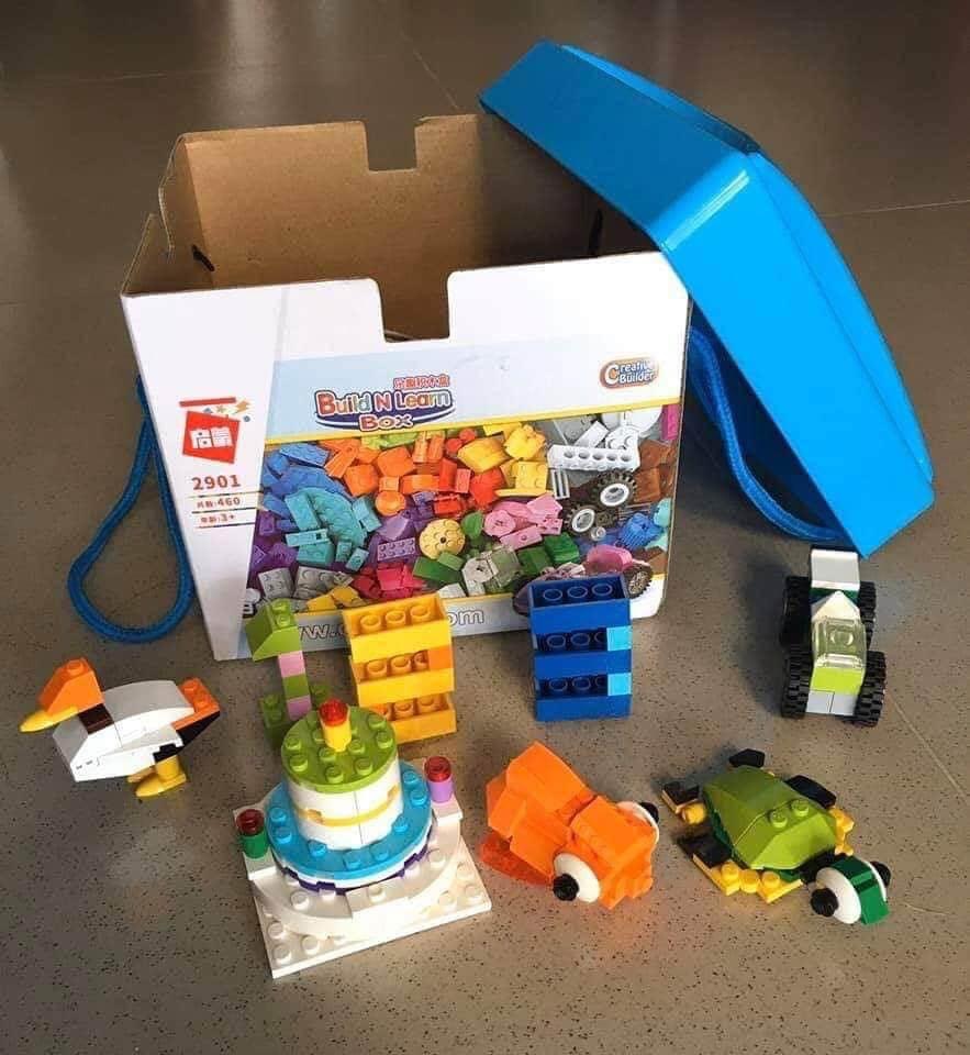 Đồ chơi lego hộp 460 chi tiết cho bé yêu