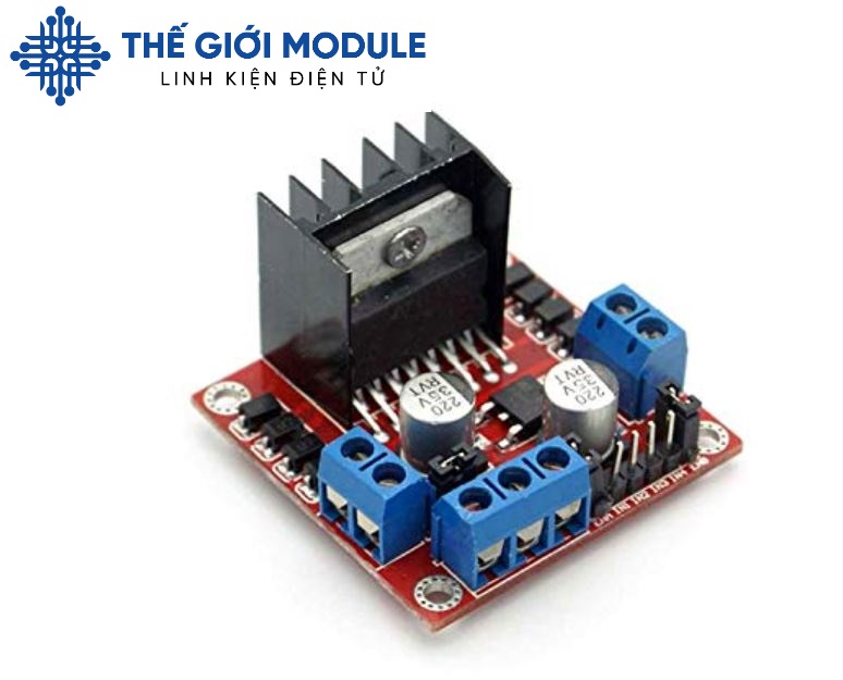 Module điều khiển động cơ l298n - driver motor l298n