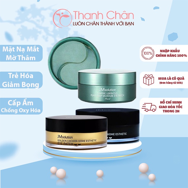 Mặt nạ mắt jm solution lumious eye patch 60 miếng/90g