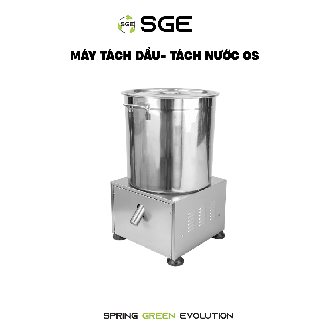 Máy Tách Dầu/ Máy Tách Nước SGE OS04 / OS10 Công Suất Cao, Tốc Độ Tách Nhanh Dễ Sử Dụng Vệ Sinh - Có Tái Sử Dụng Dầu Đã Tách