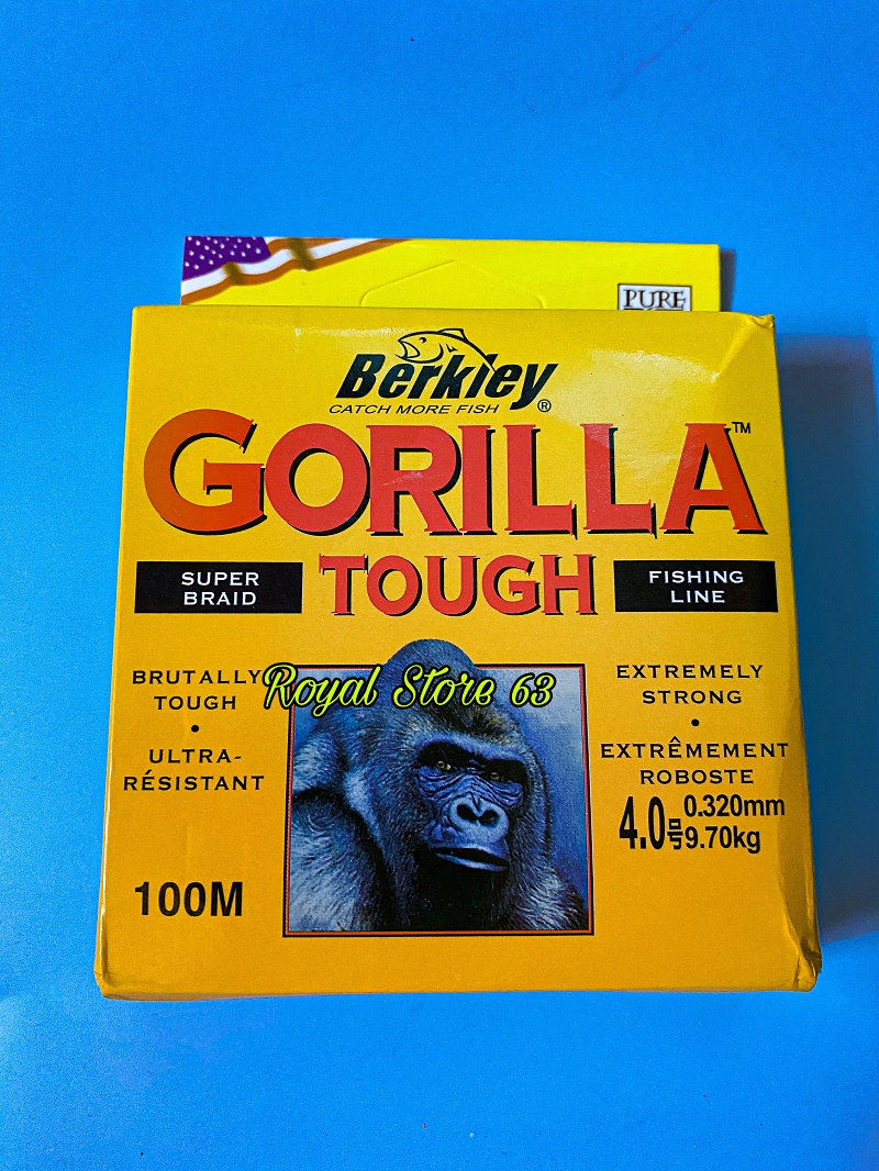 Dây cước câu cá Con Khỉ Gorilla (100m) đủ số