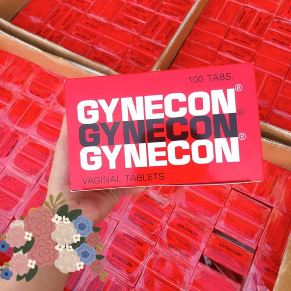 Viên đặt phu khoa Gynecon - Vỉ 5 viên