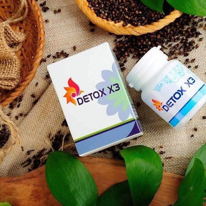 DETOX X3 GIẢM CÂN, GIẢM MỠ BỤNG CỰC NHANH