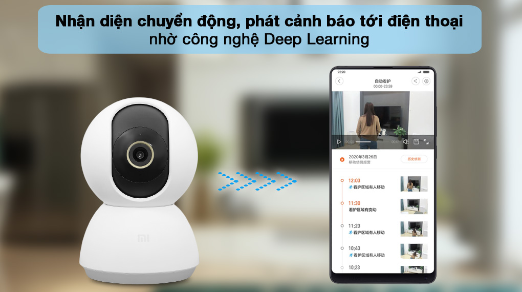 Camera Xiaomi Mi Home Security 360 độ 2K - Hàng Chính Hãng | Lazada.vn