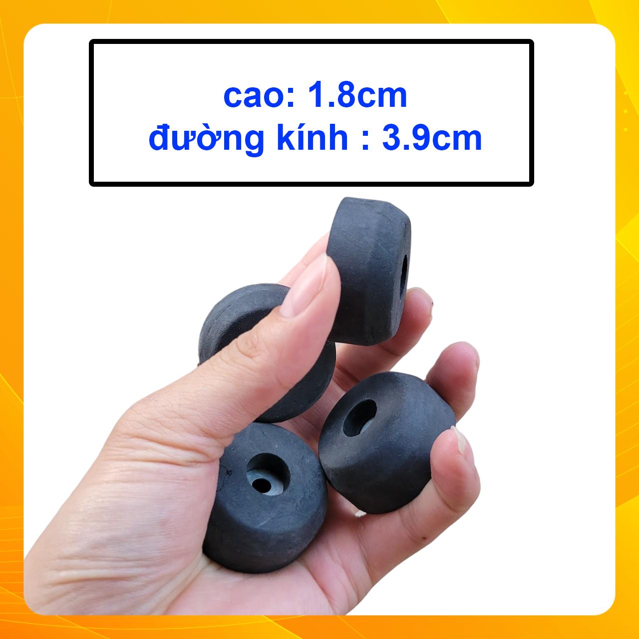 Đế lót loa ampli cao su có lót long đền dcs