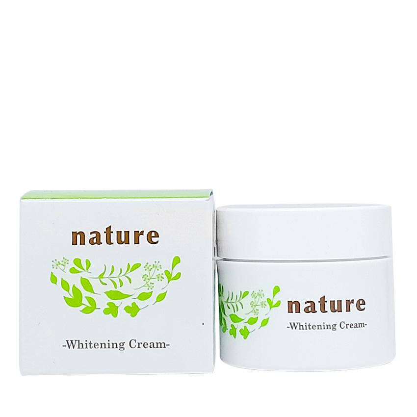 Kem dưỡng làm trắng da ban đêm Nature Whitening Cream cao cấp Nhật Bản 50g