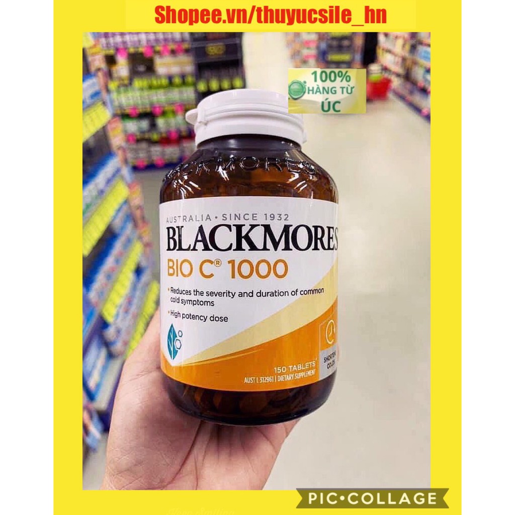 Viên uống vitamin c blackmores _ blackmore bio c 1000mg