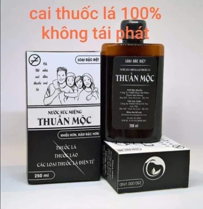 Cai thuoc lá Thuần Mộc Thanh Mộc Hương không mệt mỏi không tái nghiện