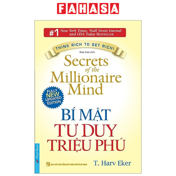  Sách Fahasa - Bí Mật Tư Duy Triệu Phú  Tái Bản 2021  
