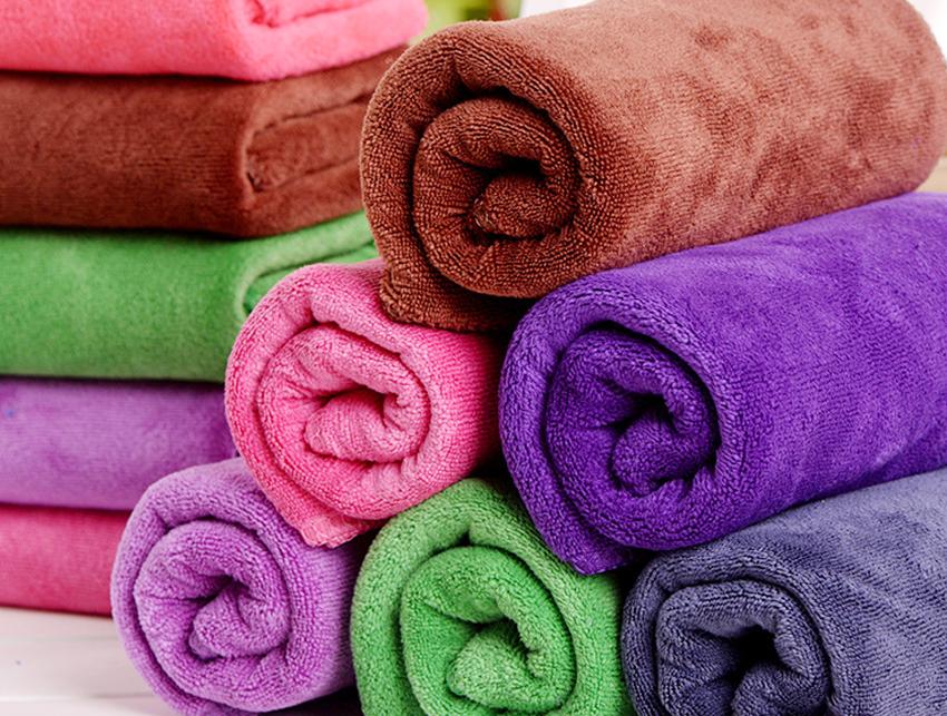 Bộ 10 khăn đa năng rủa xe, khăn lau tay, khăn nhà bếp, khăn lau kính, khăn sợi microfiber kt 35100gram