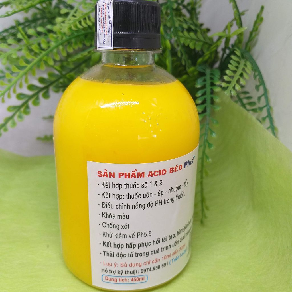 Hấp phục hồi tóc acid béo plus 500ml hỗ trợ uốn duỗi nhuộm