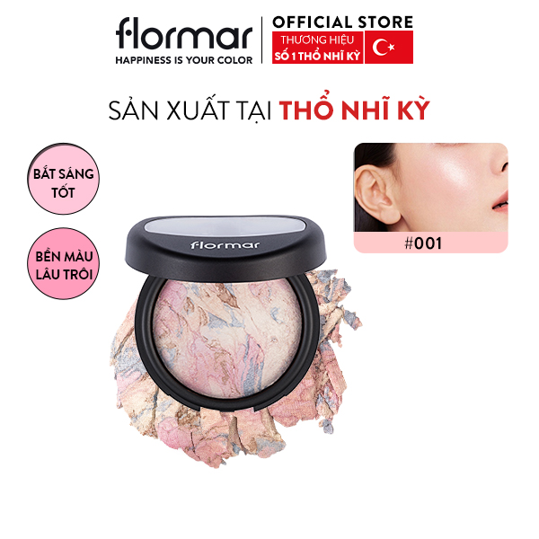 Phấn Hightlight Bắt Sáng FLORMAR Ánh Nhũ Lấp Lánh 7g