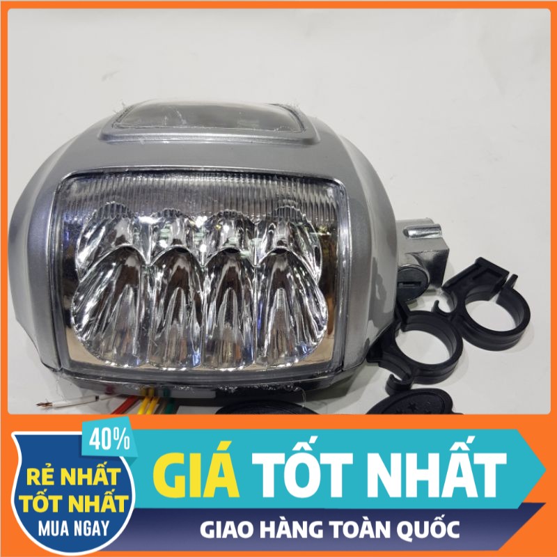 Đầu đèn xe đạp điện asama 36v ,48v electric bike huy