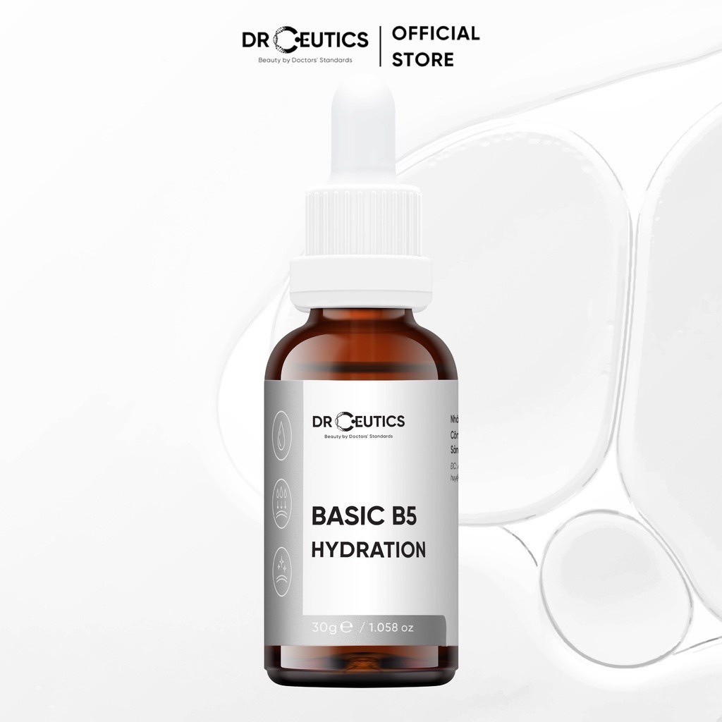 Tinh chất b5 basic hydration 5% drceutics cho da dầu mụn