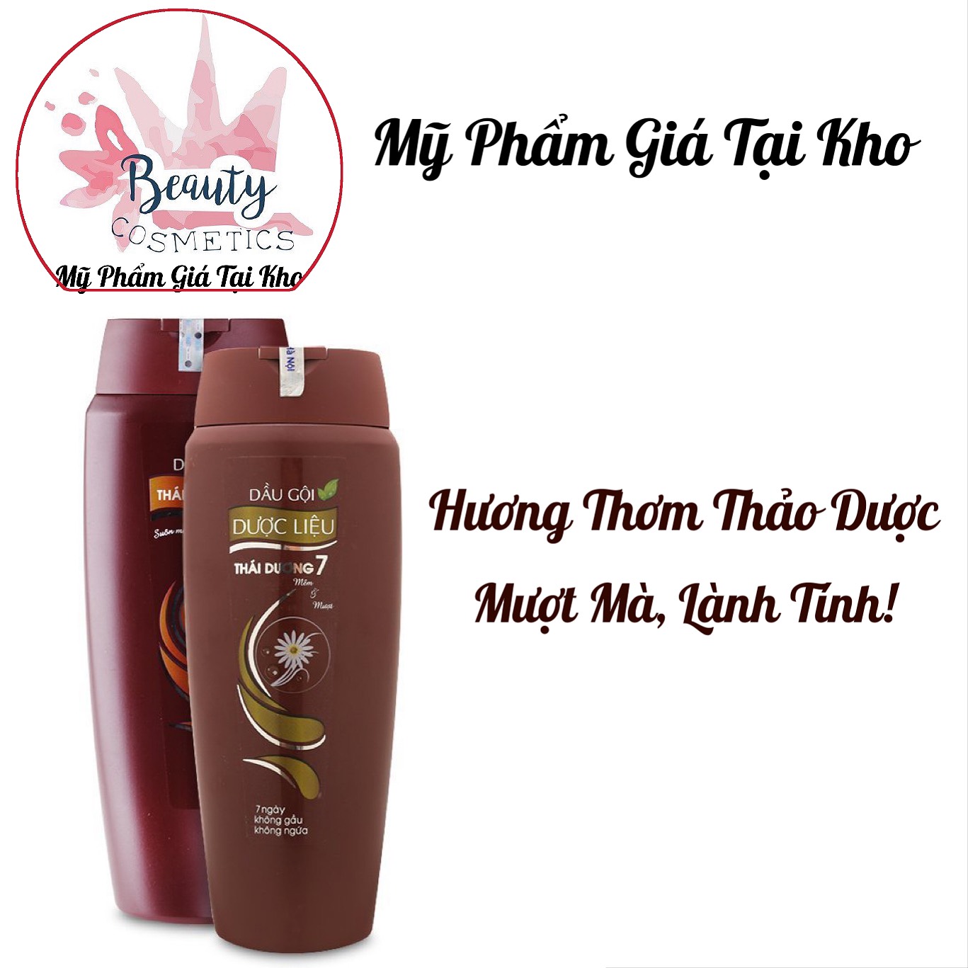 DẦU GỘI và Dầu XẢ DƯỢC LIÊU THÁI DƯƠNG 7 200ml